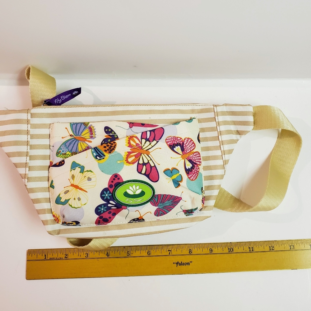 Lily  Bloom Butterfly Fanny Pack NWT